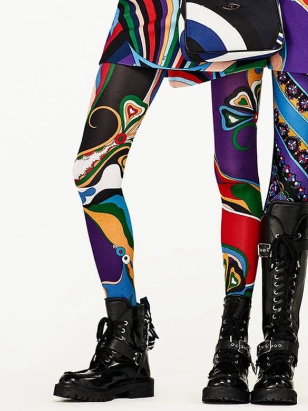 PUCCI ORCHIDEE PRINT TIGHTS - Picture 5 of 16